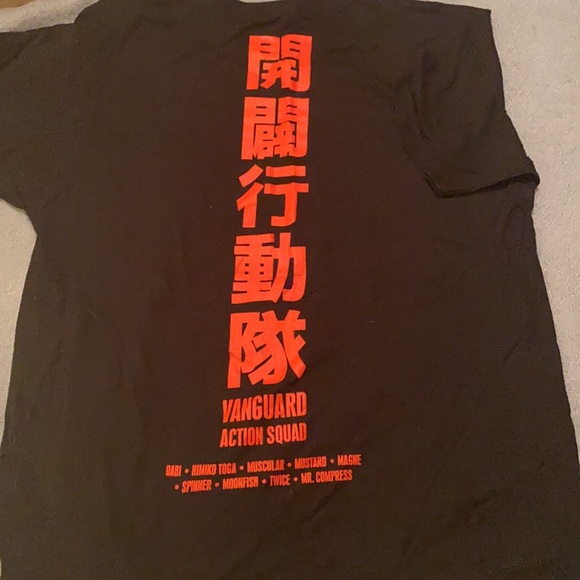 vanguard action squad shirt